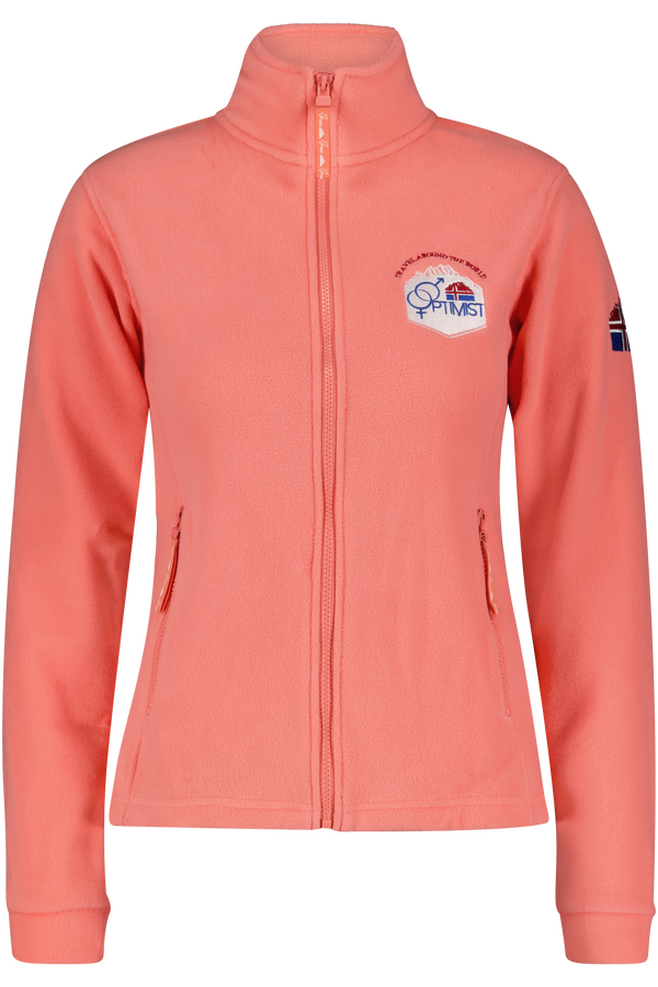 Optimist Fleece Heat Coral